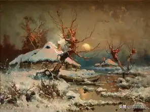  俄罗斯尤利朱利叶斯风景油画作品欣赏