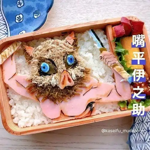  食品艺术家精心打造的动漫人物便当,萌翻千万人50图