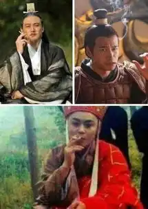  4张老照片唐僧诸葛亮抽烟,法海搂着白娘子,最后一张毁形象
