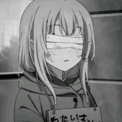 微信头像图片很丧动漫女