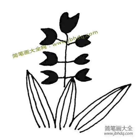  幼儿花朵简笔画图片大全