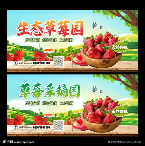  草莓采摘园设计图
