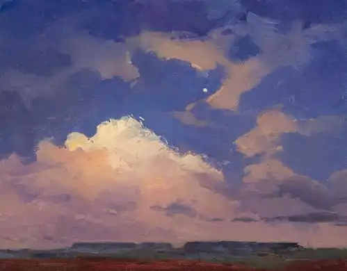  大卫格里芬的风景油画作品欣赏