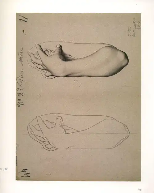  当代绘画大师石膏像人物肖像素描速写手绘参考学习资料素材多图预警