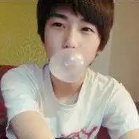  吹口香糖的男士头像微信头像图片大全
