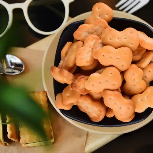 可爱小饼干头像食物