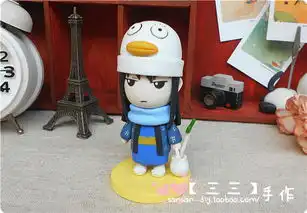  银魂动漫周边q版桂小太郎软陶粘土礼品堆糖,美好生活研究所