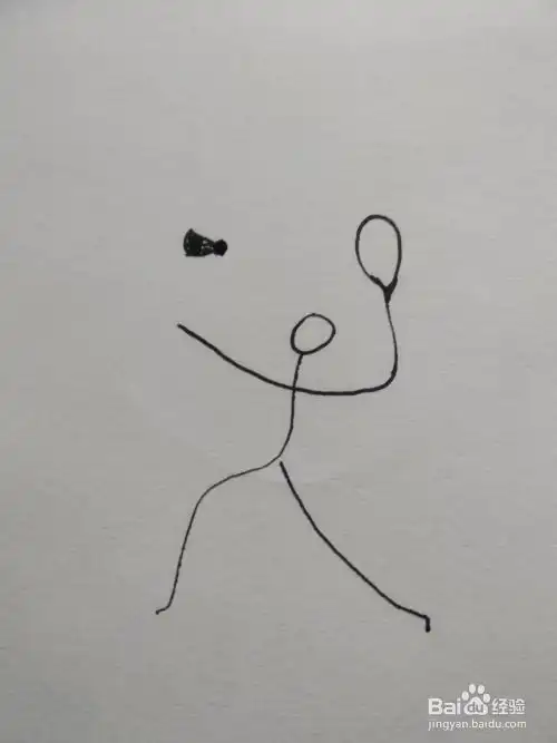  运动小人简笔画方法