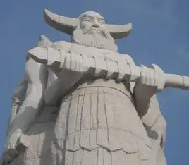  蚩尤长什么样子,求图片,,