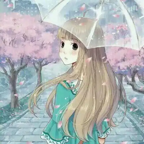动漫母子头像图片底纹