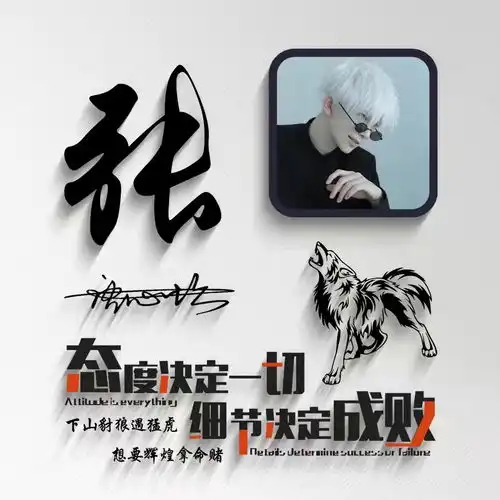  你应该换微信头像了,36款3d精选姓氏签名头像设计好了,请查收