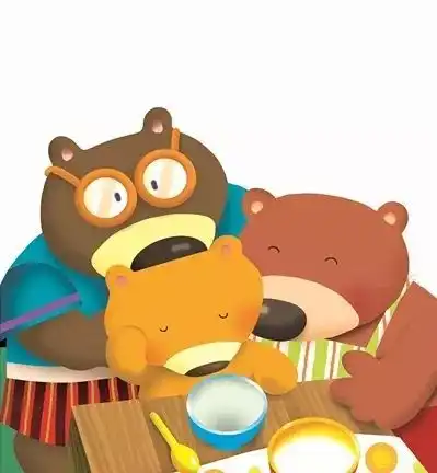  听故事三只小熊英文版