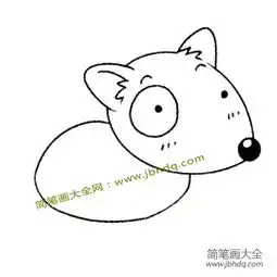  小动物的基本画法狗狗简笔画教程