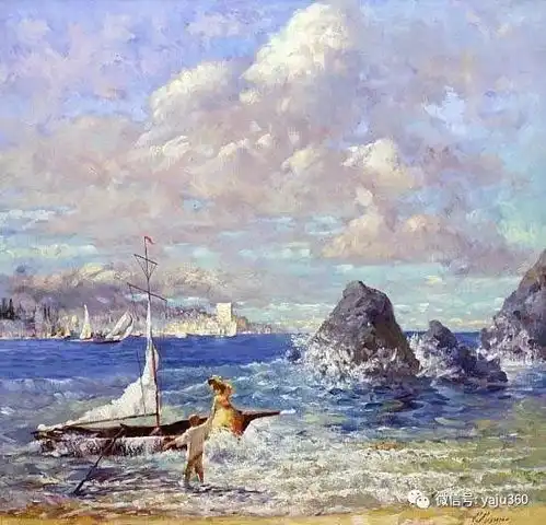  花卉风景油画俄罗斯sergeykuzin