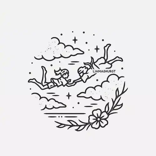  简笔针管笔手绘,简单好学