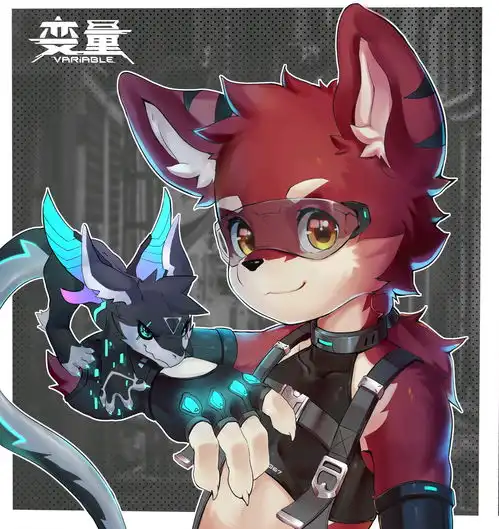  furry图片转载twitter作者艾籣