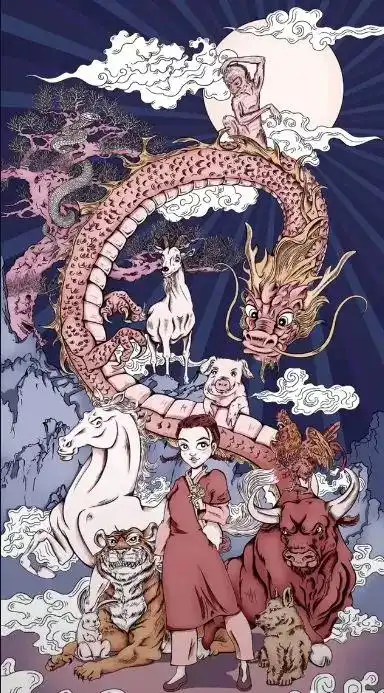  抖音12生肖壁纸大全抖音12生肖壁纸高清无水印分享
