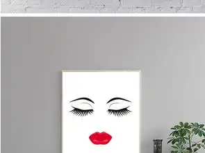 现代简约手绘美女化妆装饰画图片设计素材高清psd模板下载2.02mb抽象装饰画大全