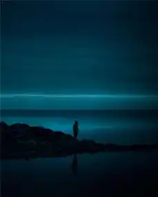  微光中的细腻情绪静谧空间中的孤独自我