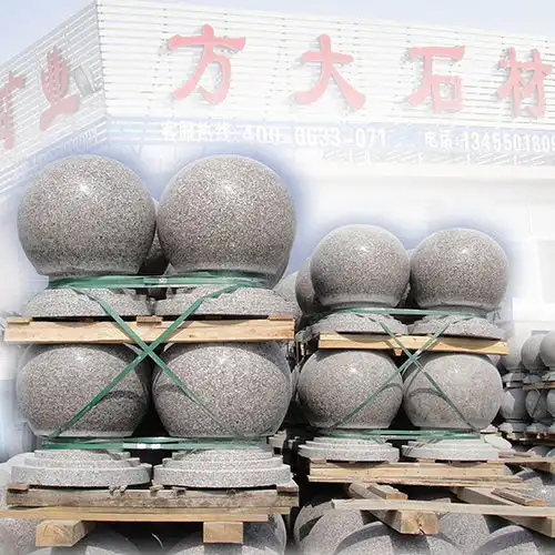  石球路障单价石球路障大理石石球多少钱一个查看