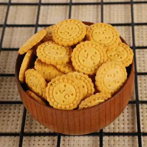  特价清真食品网红海盐小圆饼1斤10包薄脆饼干咸香曲奇小饼干礼箱