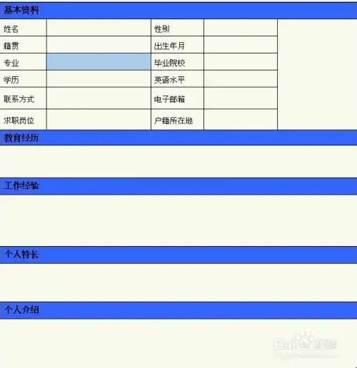  如何制作一份好的求职简历总体攻略