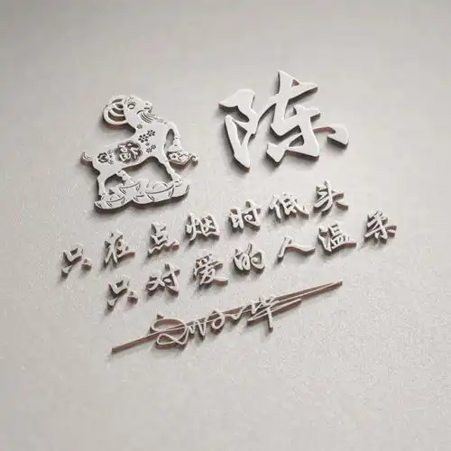 55张中华百家姓头像,商务签名头像,高端大气,