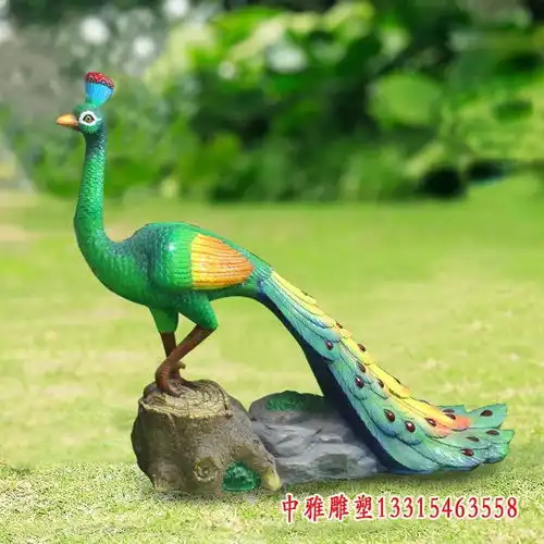 动物头像简笔画孔雀动物