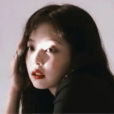  洛白成熟个性闺蜜女头姐妹一人两张唯美韩版意境