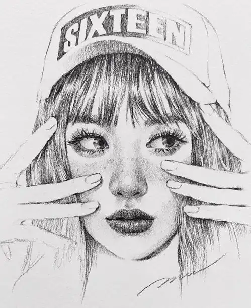  轻松好看的人物速写