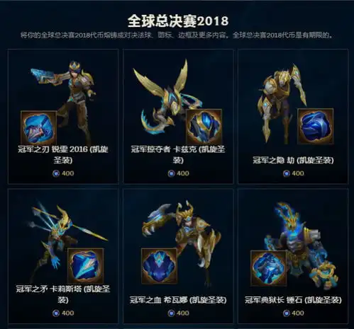  lol2018全球总决赛任务攻略,免费皮肤活动再次来袭