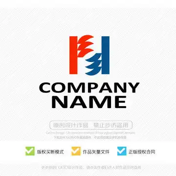  h字母logo设计模板下载logo吉祥物设计素材下的家居装饰设计模板