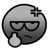  怎样将这个卡通图像变成蓝色