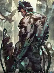  神级画师精彩游戏原画看性感御姐pk装甲