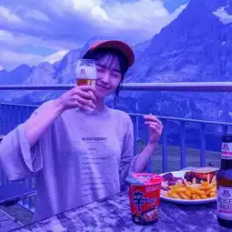  紫色个性男生女生头像