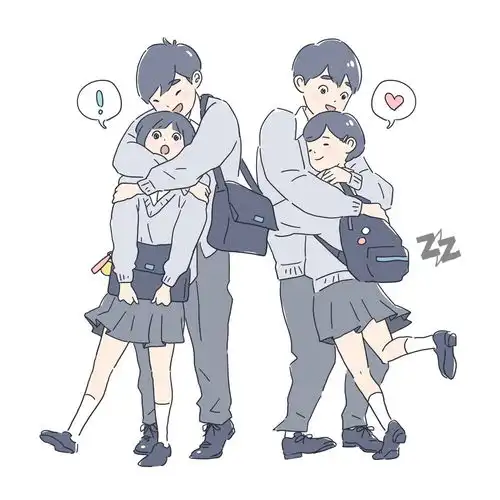  插画甜甜的古早味