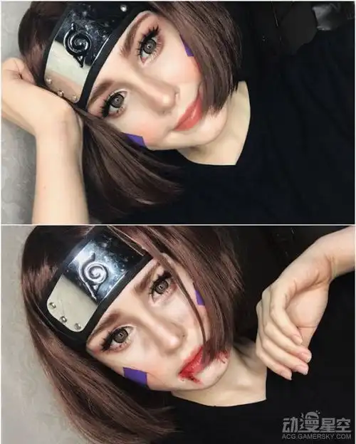  俄罗斯萌妹火影cos秀所有女角色一次性体验