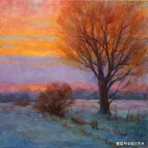  美国画家埃里克沃利斯迷人的风景油画,醉人的色彩,美极了