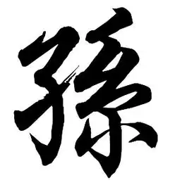  孙汉语汉字
