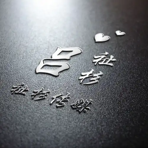  用你的名字做微信头像,3d高端简约艺术签名头像,你留名我设计