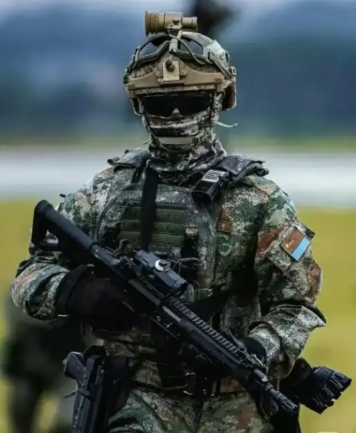  海军陆战队,国家严选覆面帅哥,果然帅气都上交国家了