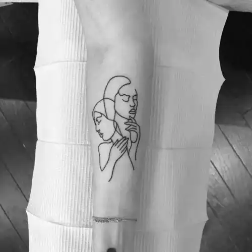  文艺女生的极简小清新tattoo,你也可以拥有