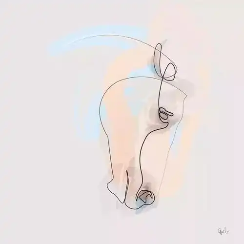  极简手绘,一笔绘成