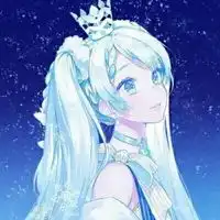  女生头像蓝色系蓝色系仙女味女生头像
