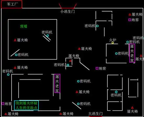第五人格地图平面图什么样第五人格全地图上帝视角一览
