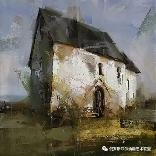  斯洛伐克ibor纳吉风景油画作品欣赏
