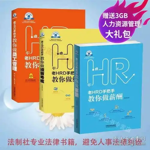  老hrd手把手教你做薪酬绩效考核员工管理公司企业员工招聘流程激励薪酬福利工资绩效日常考核管理文员讲师培训打造优质企业文化