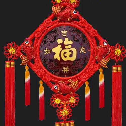  中国结挂件桃木大号客厅装饰新房壁挂玄关乔迁镇宅辟邪卧室玄关,一品好特惠