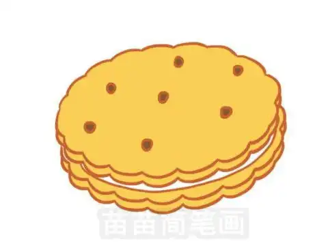  卡通饼干简笔画图片大全教程