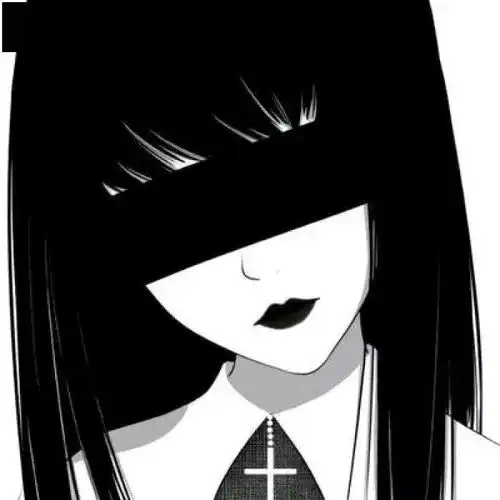 日漫头像二次元黑白动漫